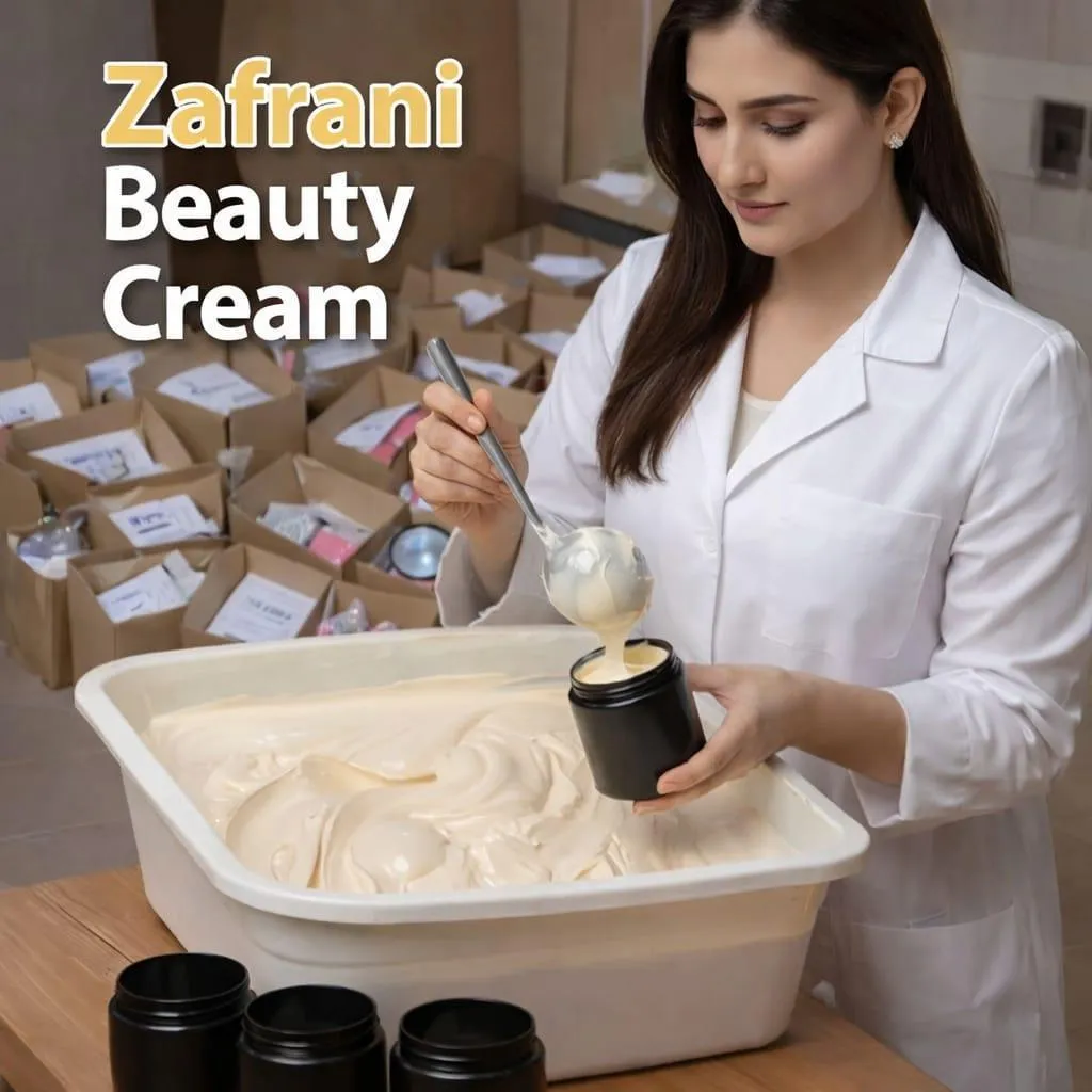 Zafrani Beauty Cream for Glowing Skin All Skin Types