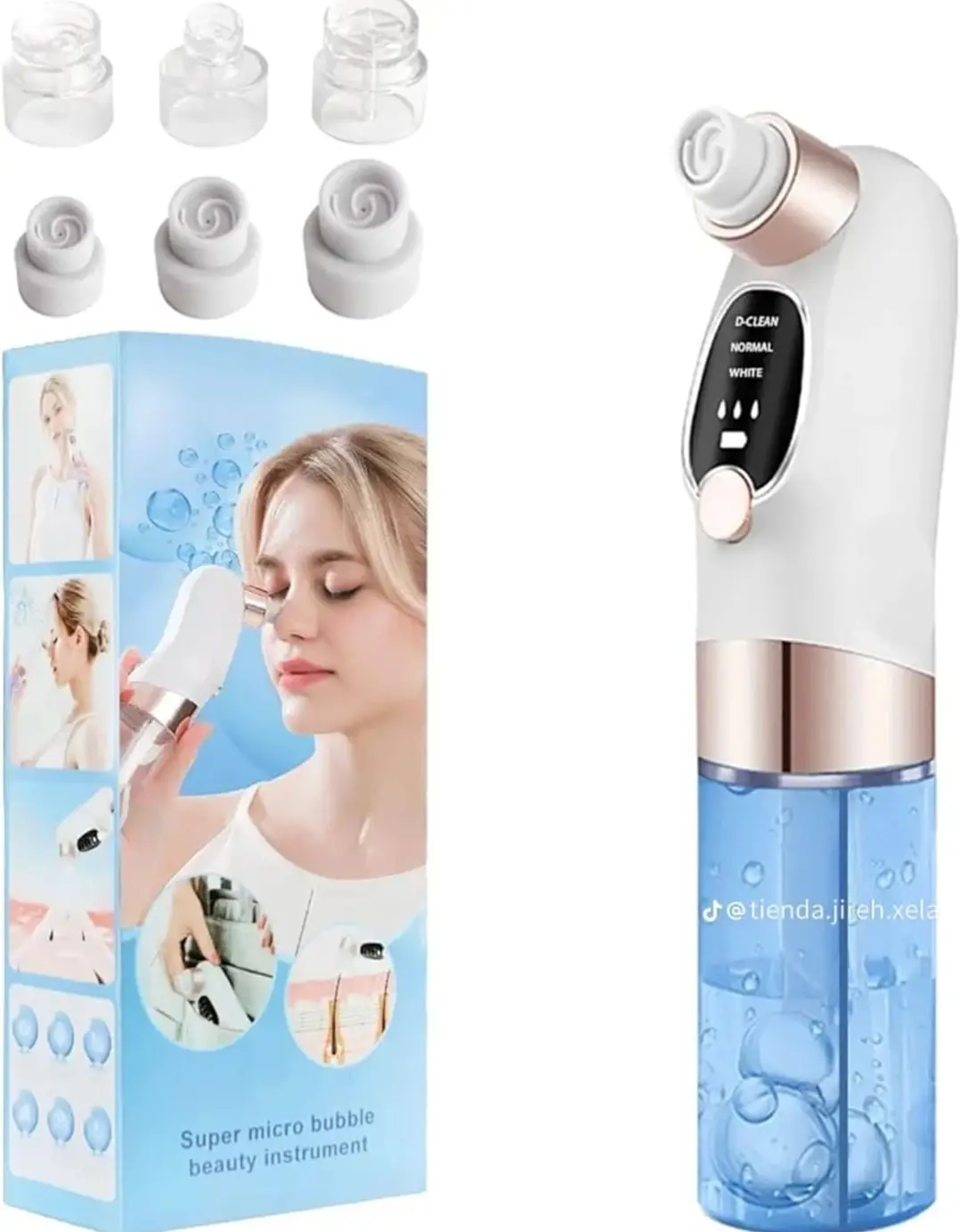 [MKZ-764130-764130001] Electric Micro Bubble Blackhead Remover Vacuum