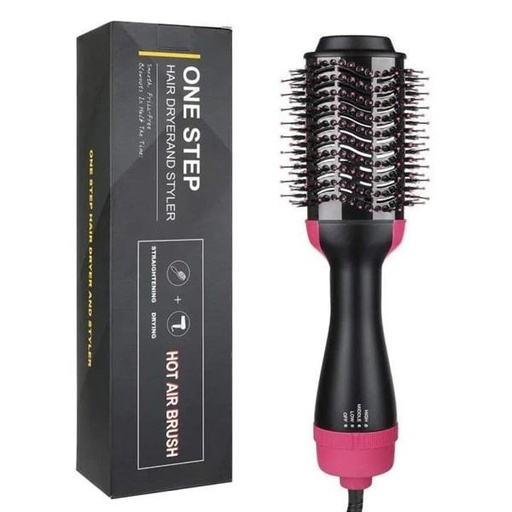 [MZ85400000046ZMZMSR] Hair Dryer Brush Black Pink ABS 4Temp